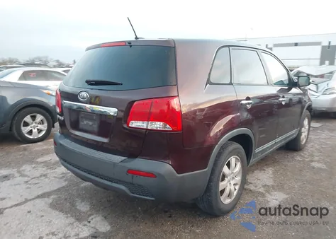2013 Kia Sorento Lx from USA, damaged, VIN 5XYKT4A15DG352358